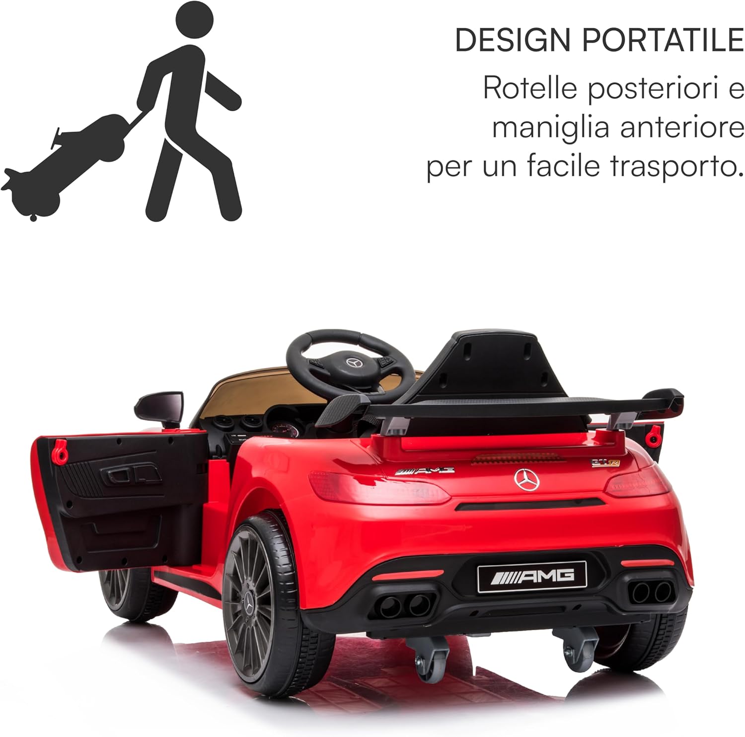 Thumbnail 6 de Baroni Toys Mercedes AMG Sport: Macchina Elettrica per Bambini 12V da 1–4 anni