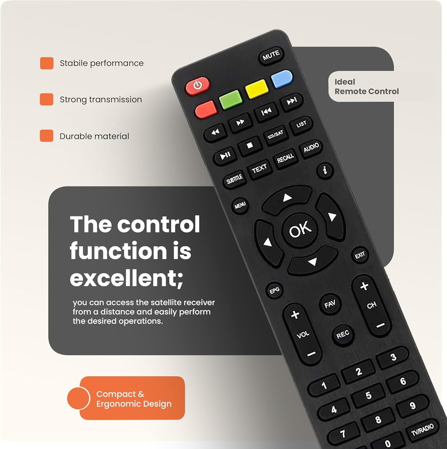 Thumbnail 3 de Hd-line 20900 HD-Sat-Receiver für DVB-S/S2 mit HDMI, SCART & 2× USB 2.0 (Astra, Hotbird, Türksat)