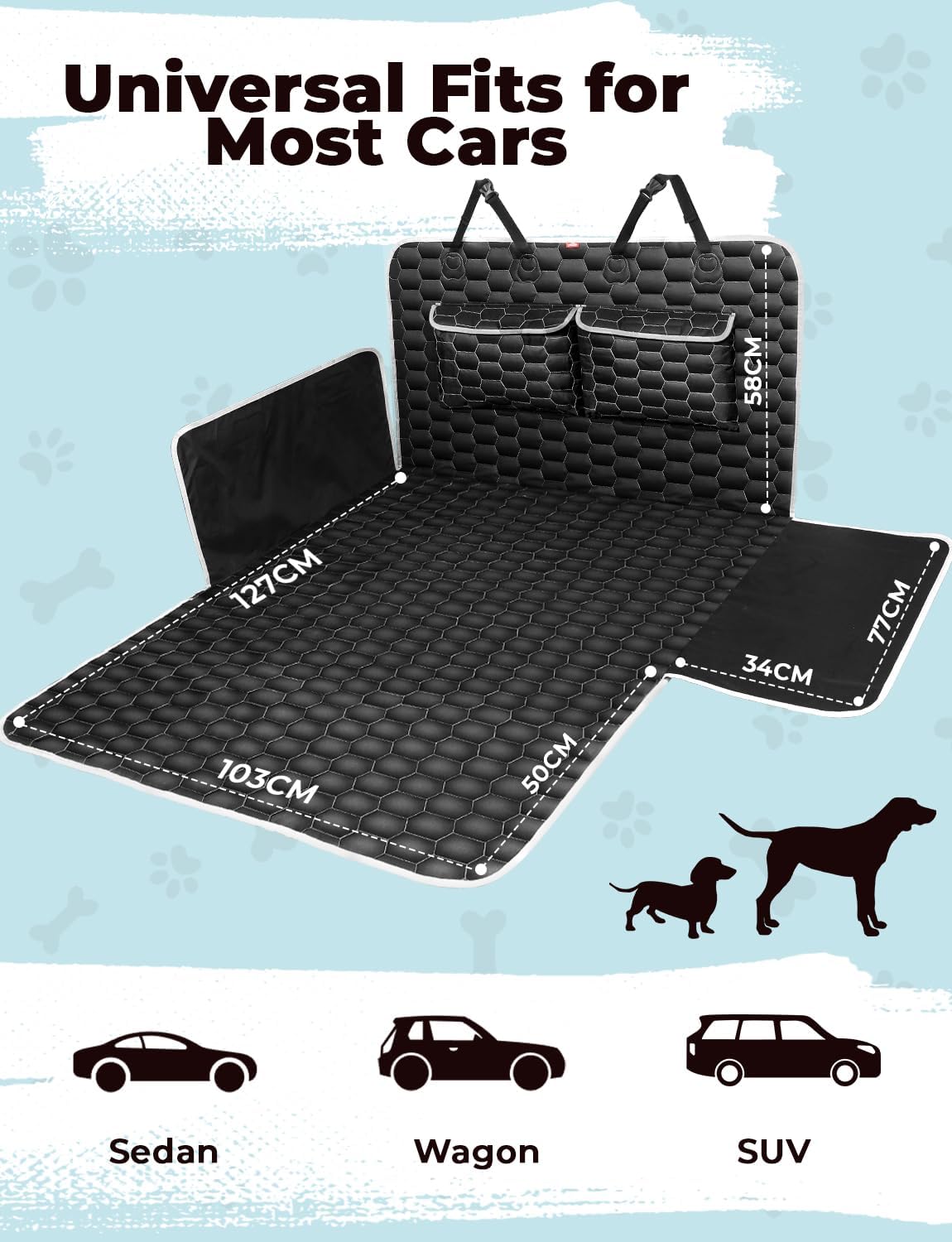Detalle de Oasser Car Boot Liner 4-layer waterproof boot protector