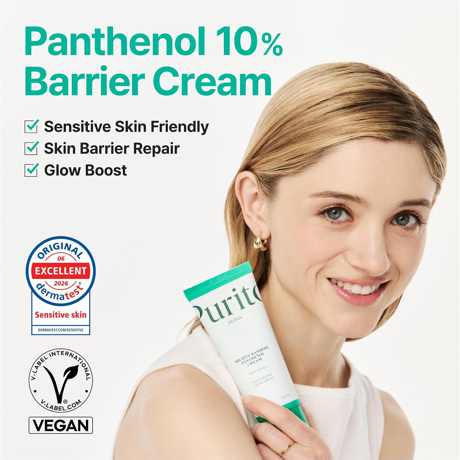 Detalle 2 de PURITO Panthenol 10% Post-Acne Cream ⚙