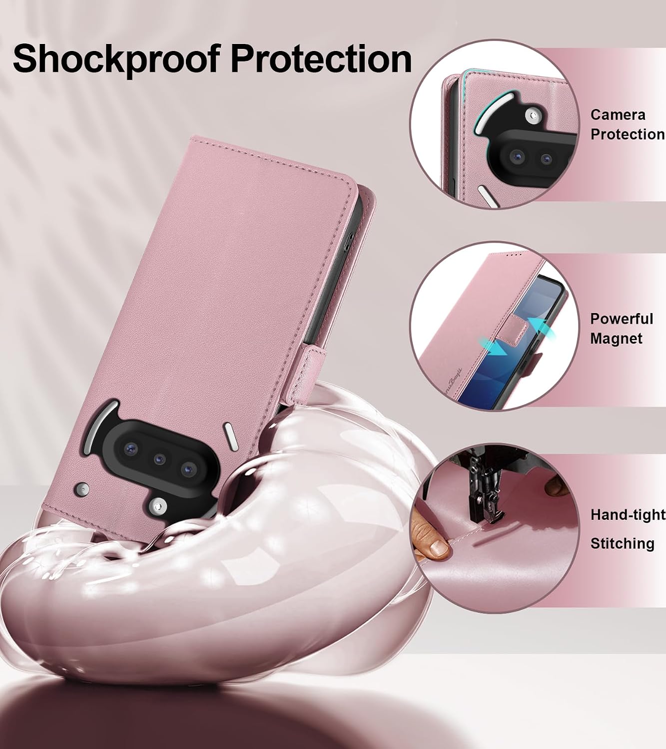 Thumbnail 4 de Yunubeyii Nothing Phone 3a Wallet Case