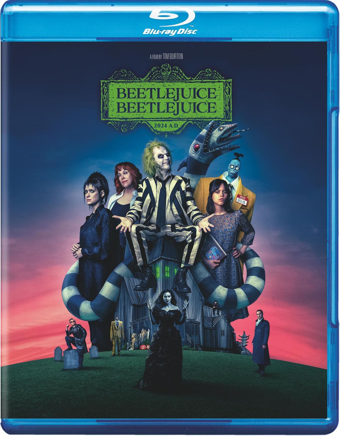 Detalle de Beetlejuice Beetlejuice (2024) Blu-ray, Model 883929817993, Dolby Atmos