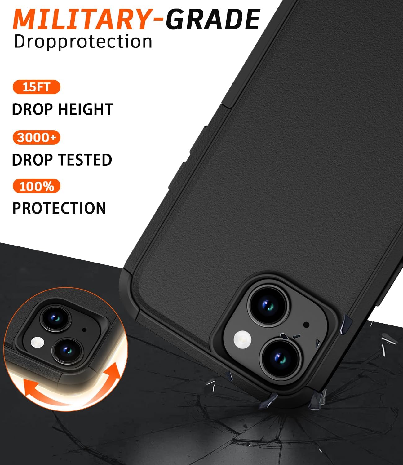 Detalle de Diverbox phone case for iPhone 15