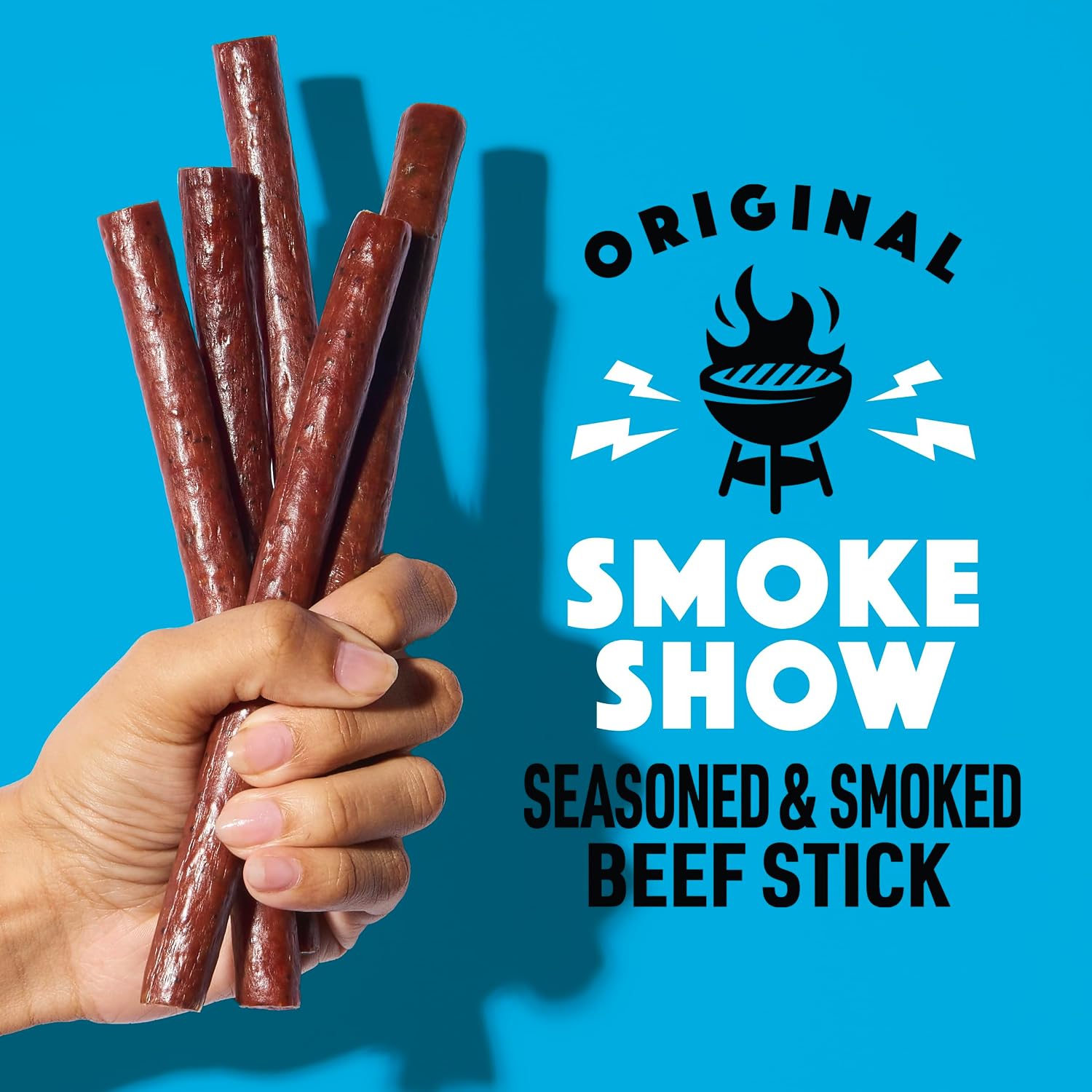 Detalle de Lorissa's Kitchen 10000042815 Smoke Show Beef Sticks, 12-Pack, 1 oz
