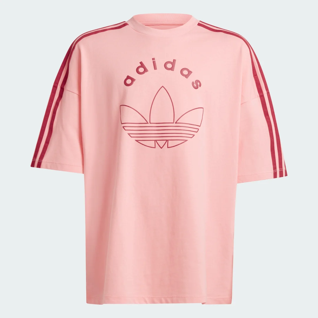 Detalle 2 de Camiseta Graphic (Adolescentes) en Rosa de Adidas