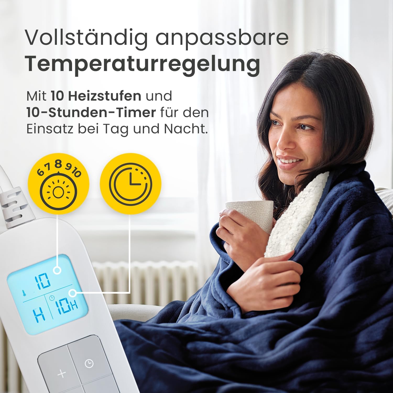 Thumbnail 4 de Cosi Home Heizdecke 180 x 130 cm