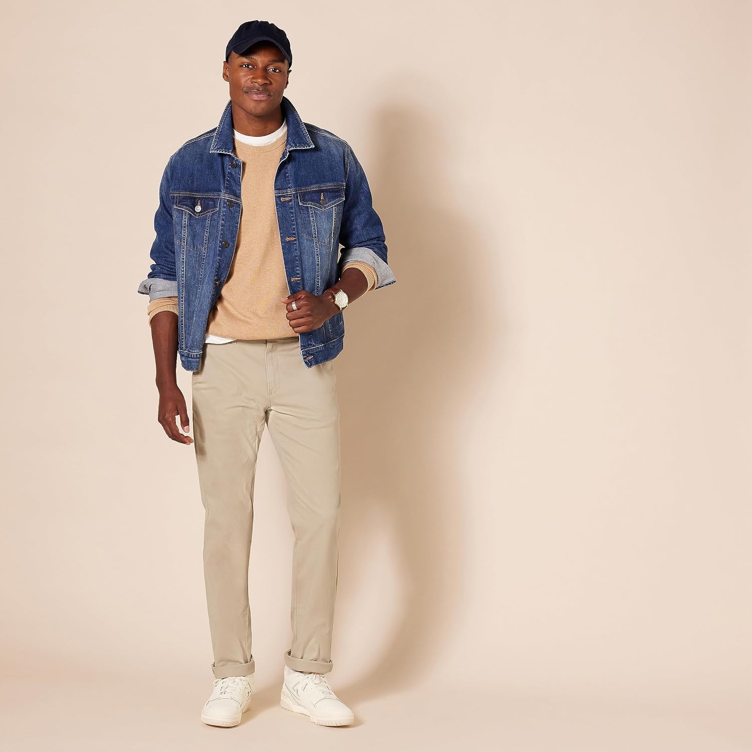 Detalle de Pantalon chino extensible 21,6 cm