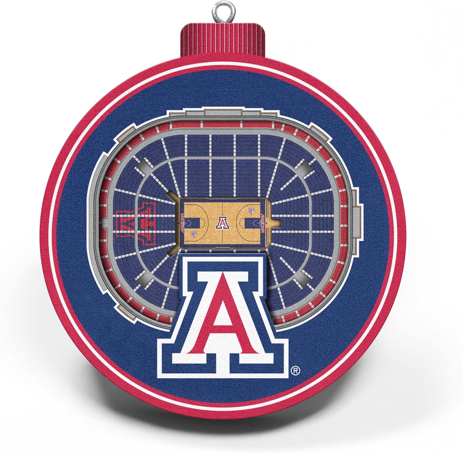 Thumbnail 5 de YouTheFan NCAA 3D StadiumView Ornament (3” Diameter) — Stadium Replica Holiday Gift
