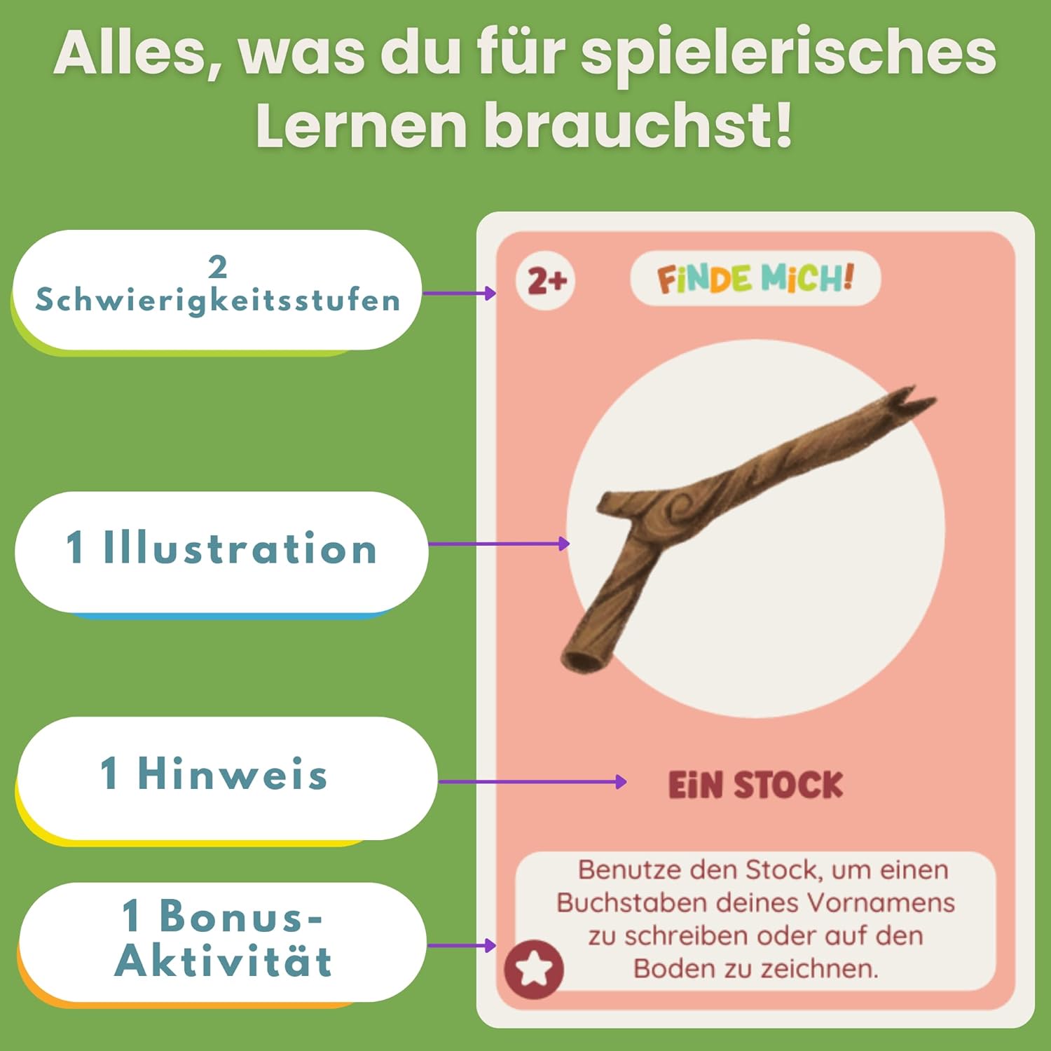 Thumbnail 2 de Finde Mich! Im Freien – Suchspiel & Entdeckerkarten für Kinder 2–8 Jahre von Oh Happy Games