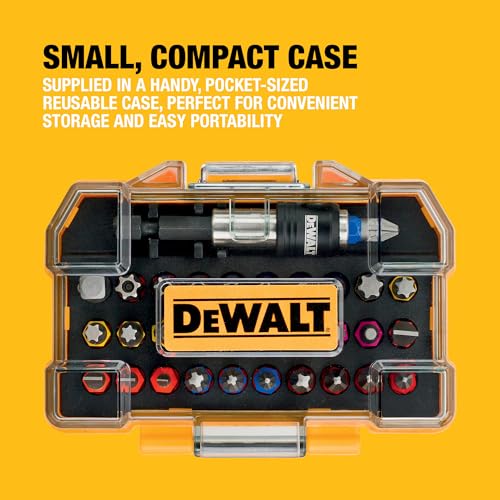 Detalle de DEWALT XS Tough Case 25mm Screwdriving Set 32pc, DT7969-QZ