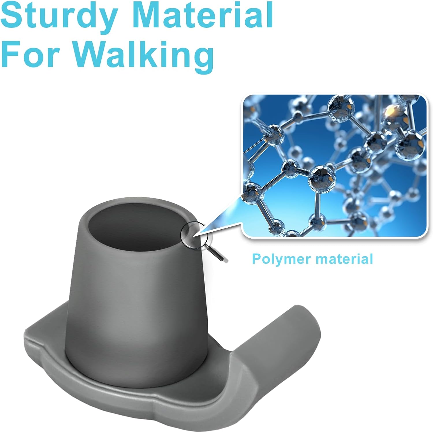 Detalle de Dotday 4 Pack Walker Skis Glides for Folding Walkers
