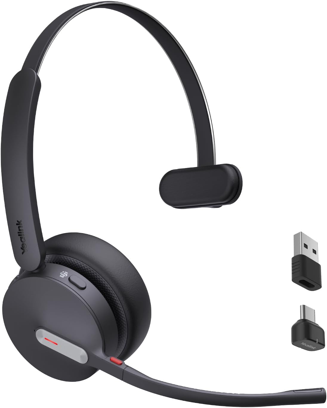 Detalle de Yealink BH70 Mono Teams Wireless Bluetooth Headset with ANC, 35-Hour Talk Time