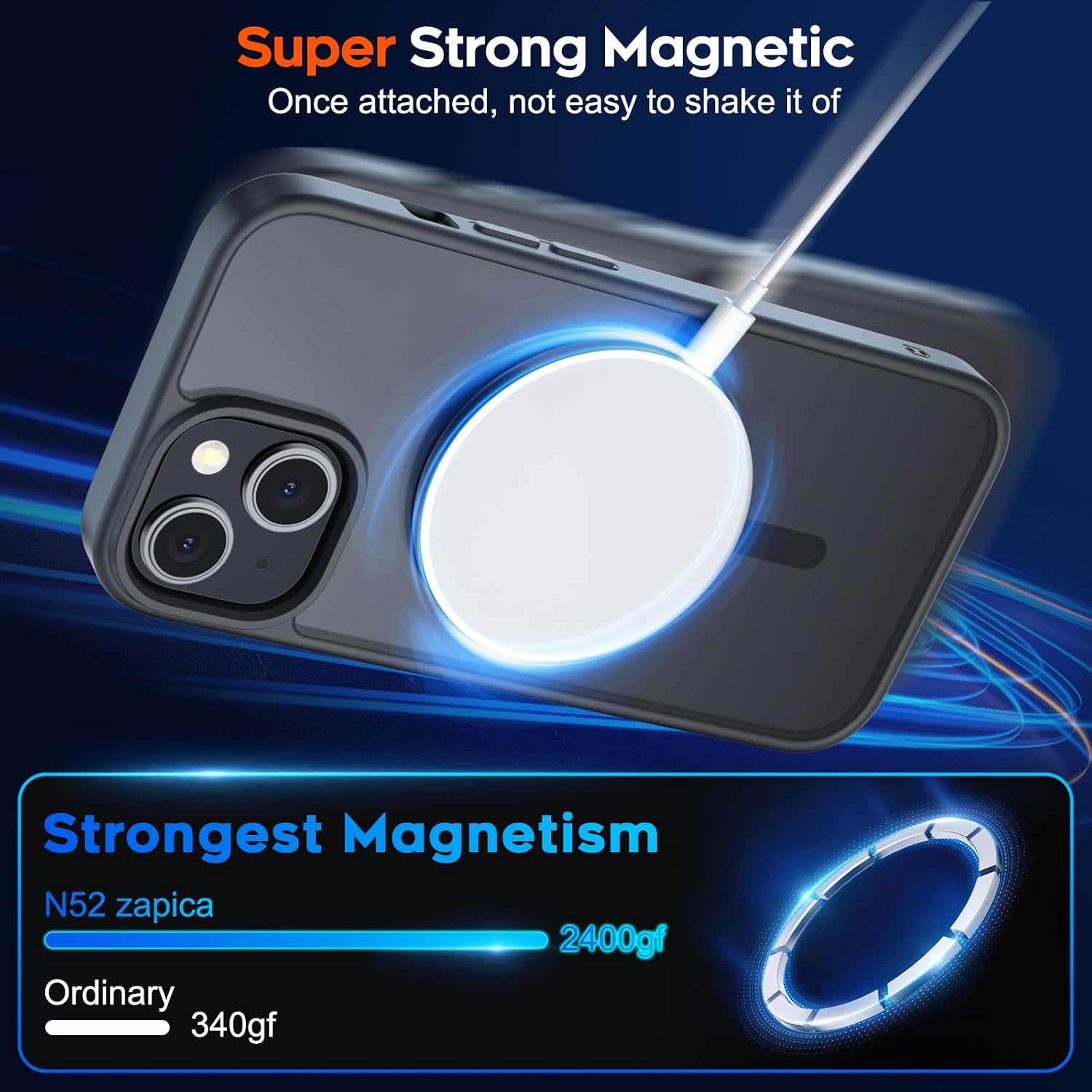 Detalle de zapica Magnetic iPhone Case for iPhone 15