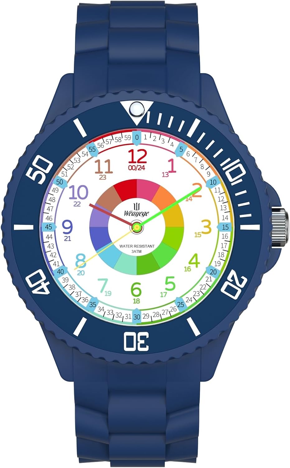 Detalle de Weayege Reloj educativo infantil multicolor 3ATM