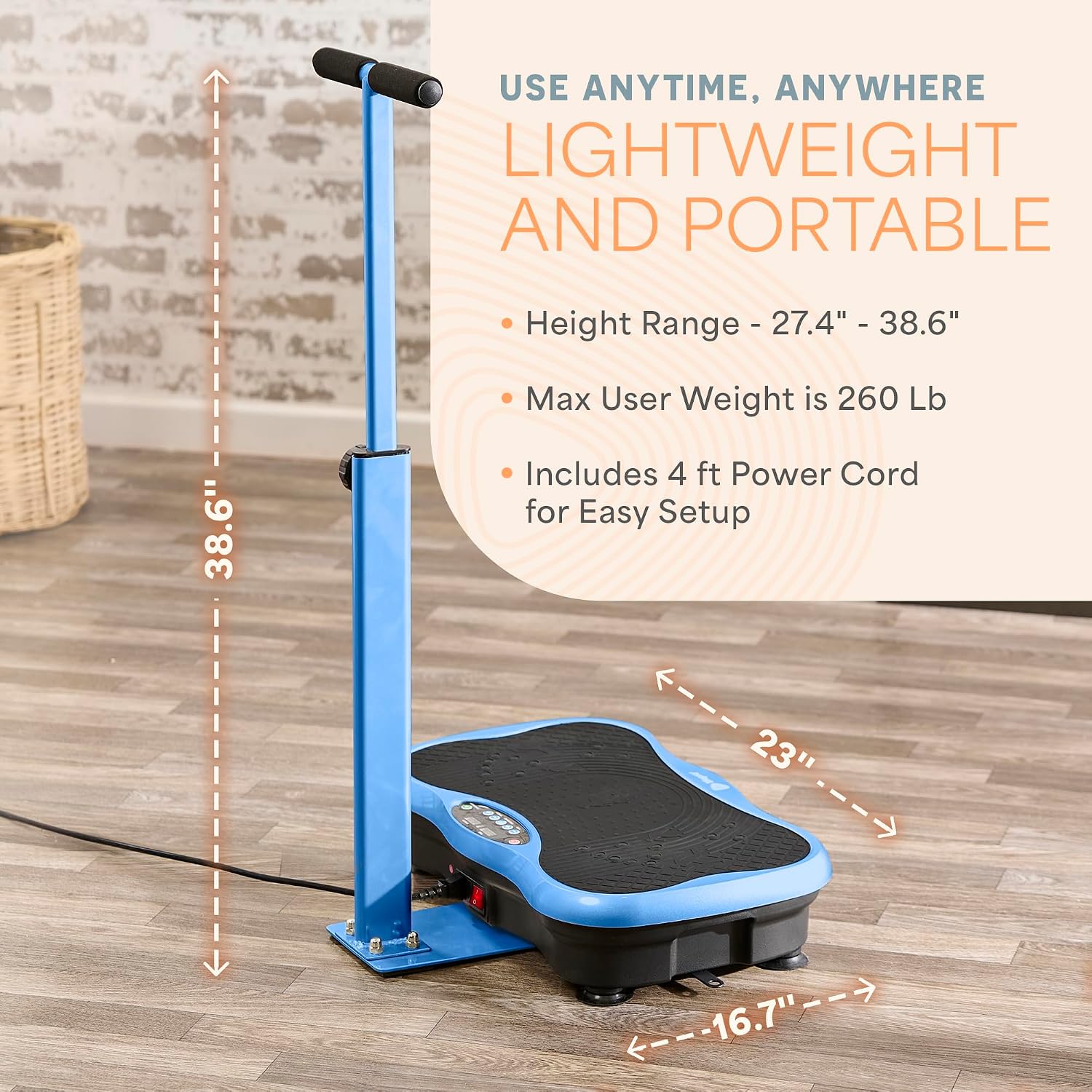 Thumbnail 6 de LifePro TrimLite Vibration Plate 99 Levels ๐