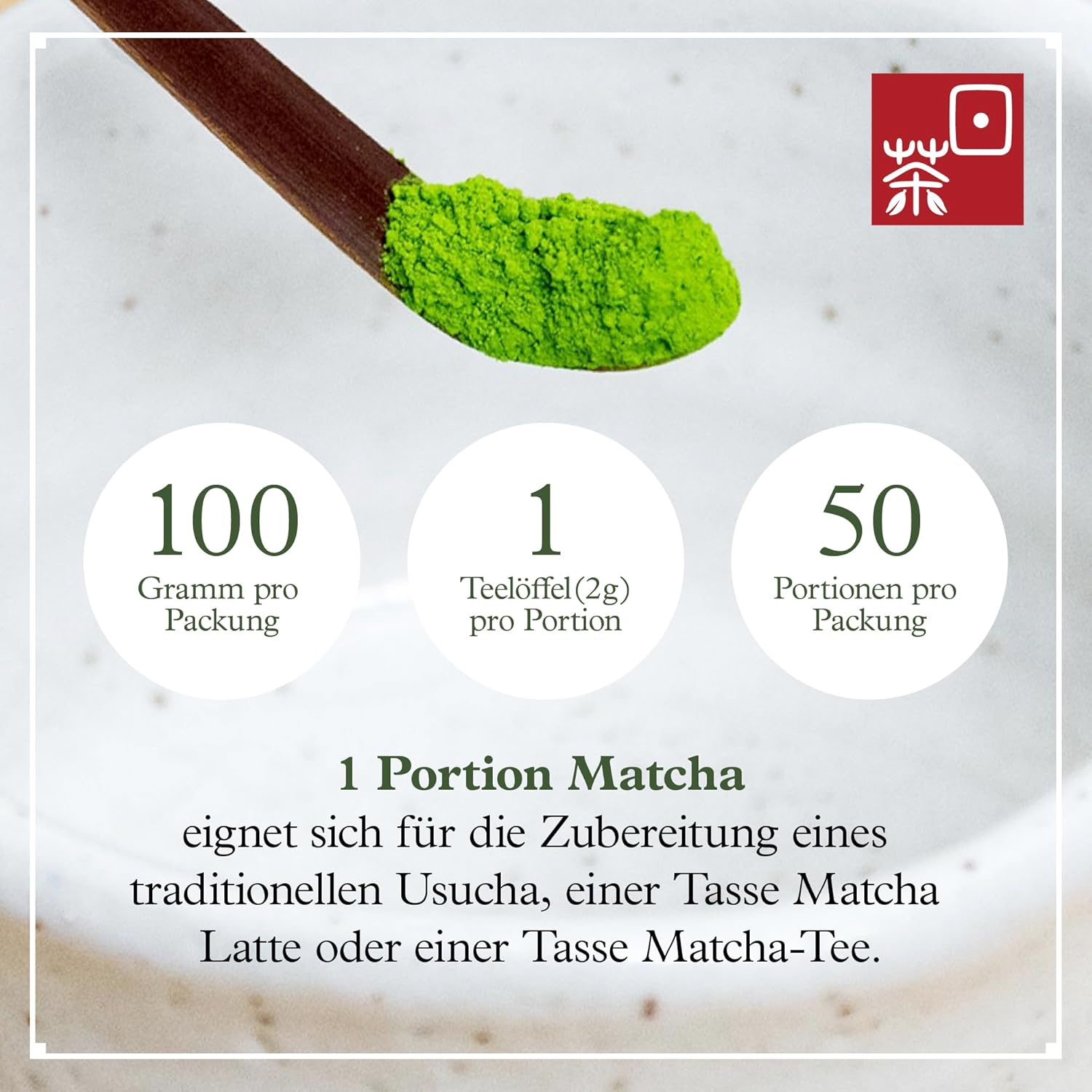 Thumbnail 4 de Ocha & Co. Itsumo Matcha „Klassische Qualität“ – japanischer Matcha der ersten Ernte, 100 g