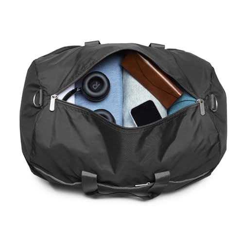 Thumbnail 3 de Amazon Essentials Macuto de Lona, Bolsa de Viaje/Almacenaje Grande y Plegable con Bolsillos con Cremallera, 50,8cm, Capacidad de 13,6kg, Negro