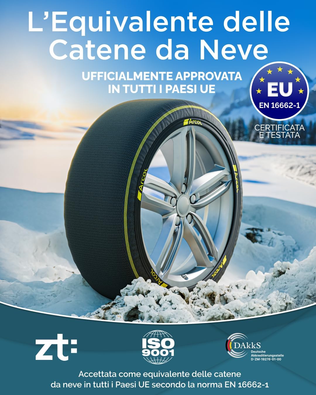 Detalle 2 de ARCOL ArcticPro L calze da neve