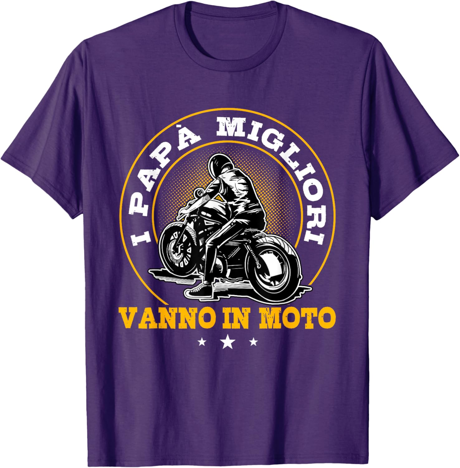 Thumbnail 5 de Motociclista I Papà Migliori Vanno In Moto Maglietta