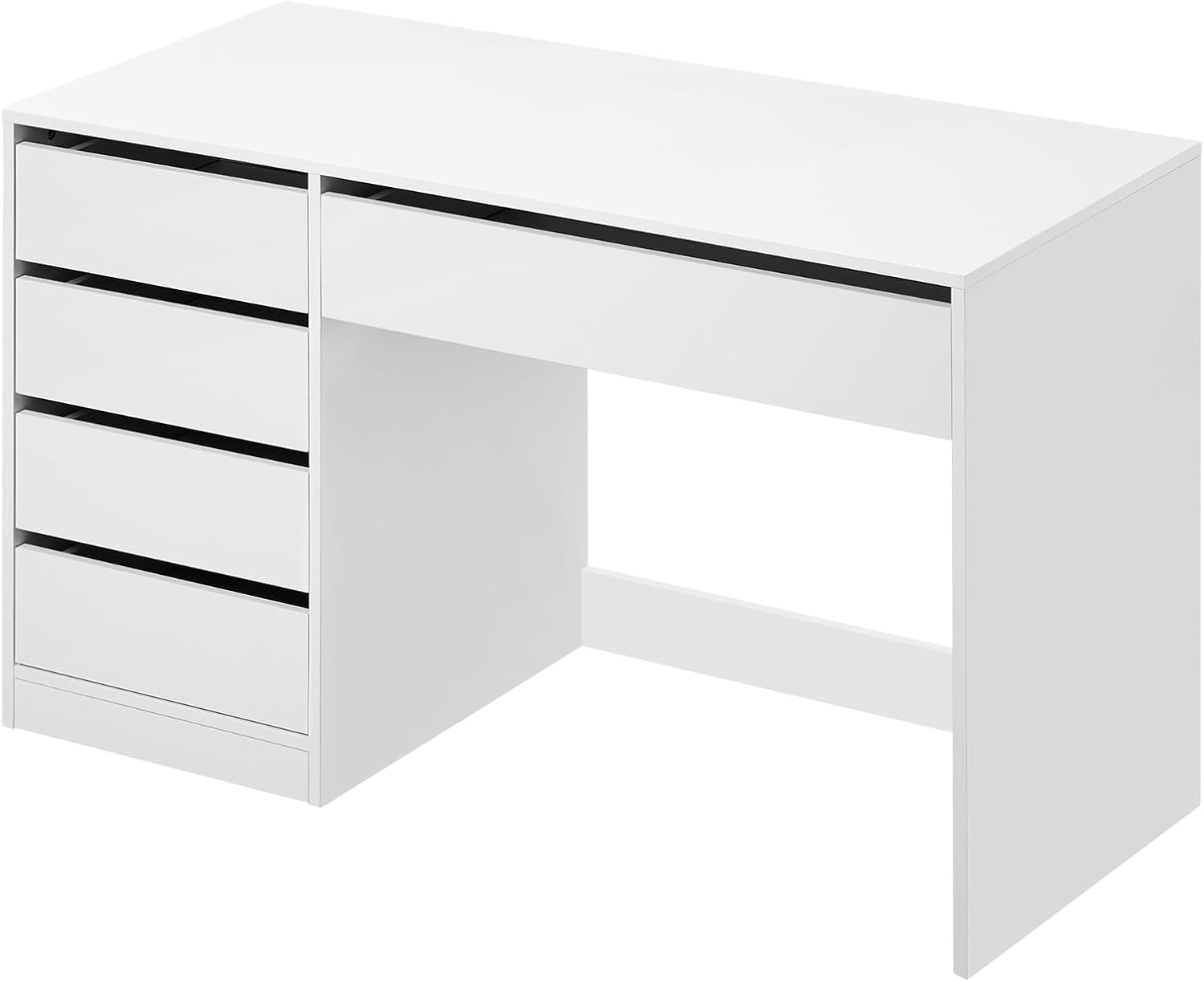 Detalle de eSituro Schminktisch 120x55x75 cm mit 5 Schubladen