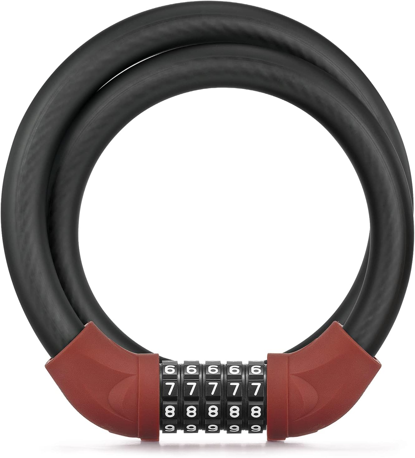 Detalle de ROCKBROS Lucchetto a Cavo 87 cm 17 mm
