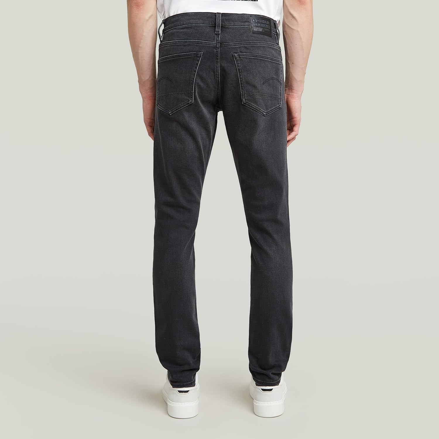 Detalle de G-Star Herren 3301 Slim Jeans – schlank geschnittene Jeans mit schmalem Bein