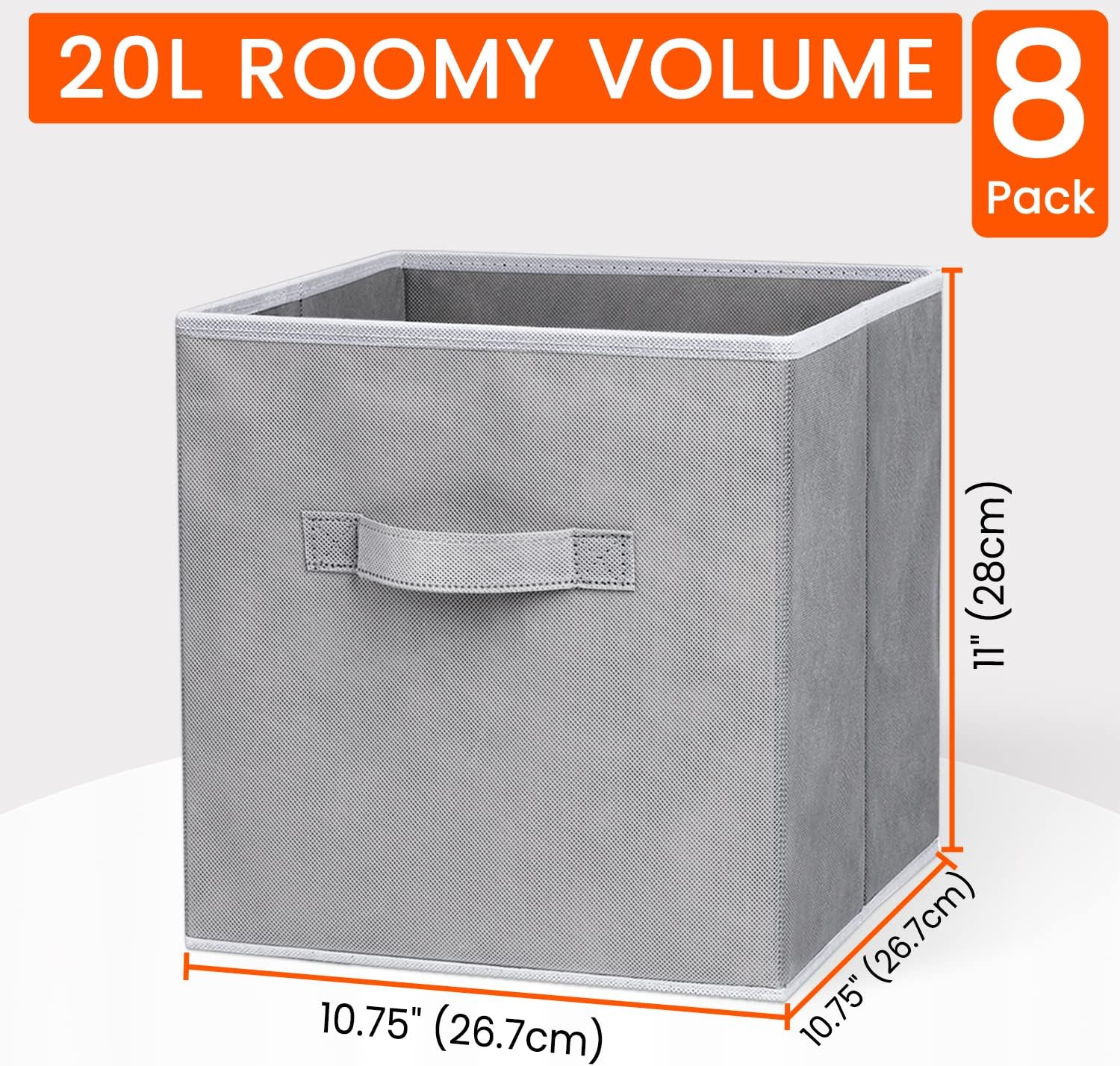 Detalle 2 de Criusia 11 Inch Storage Cubes