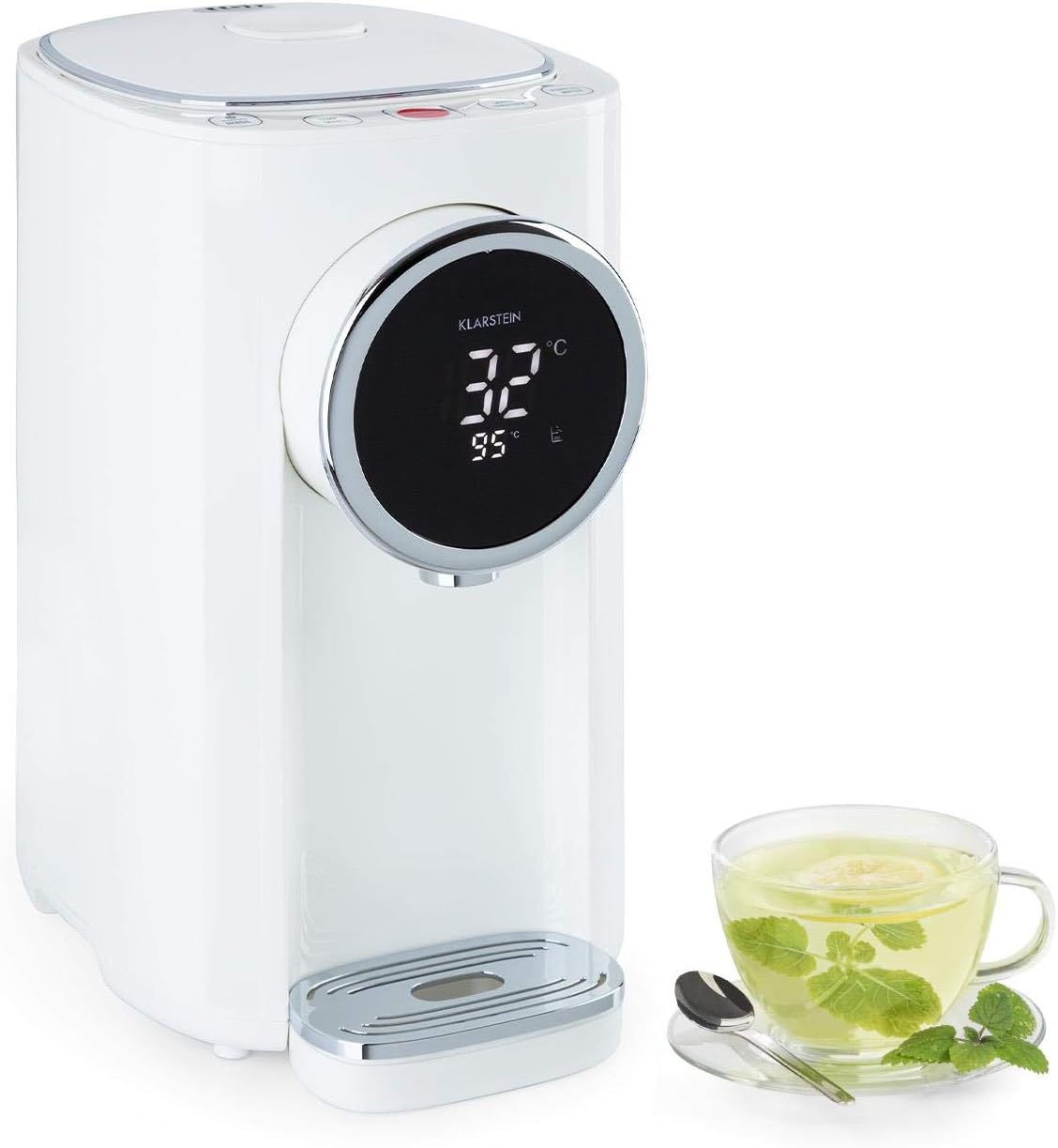 Detalle de Klarstein Hot Spring Plus BAR2-HotSpringWhite varmvattenautomat, 5 liter