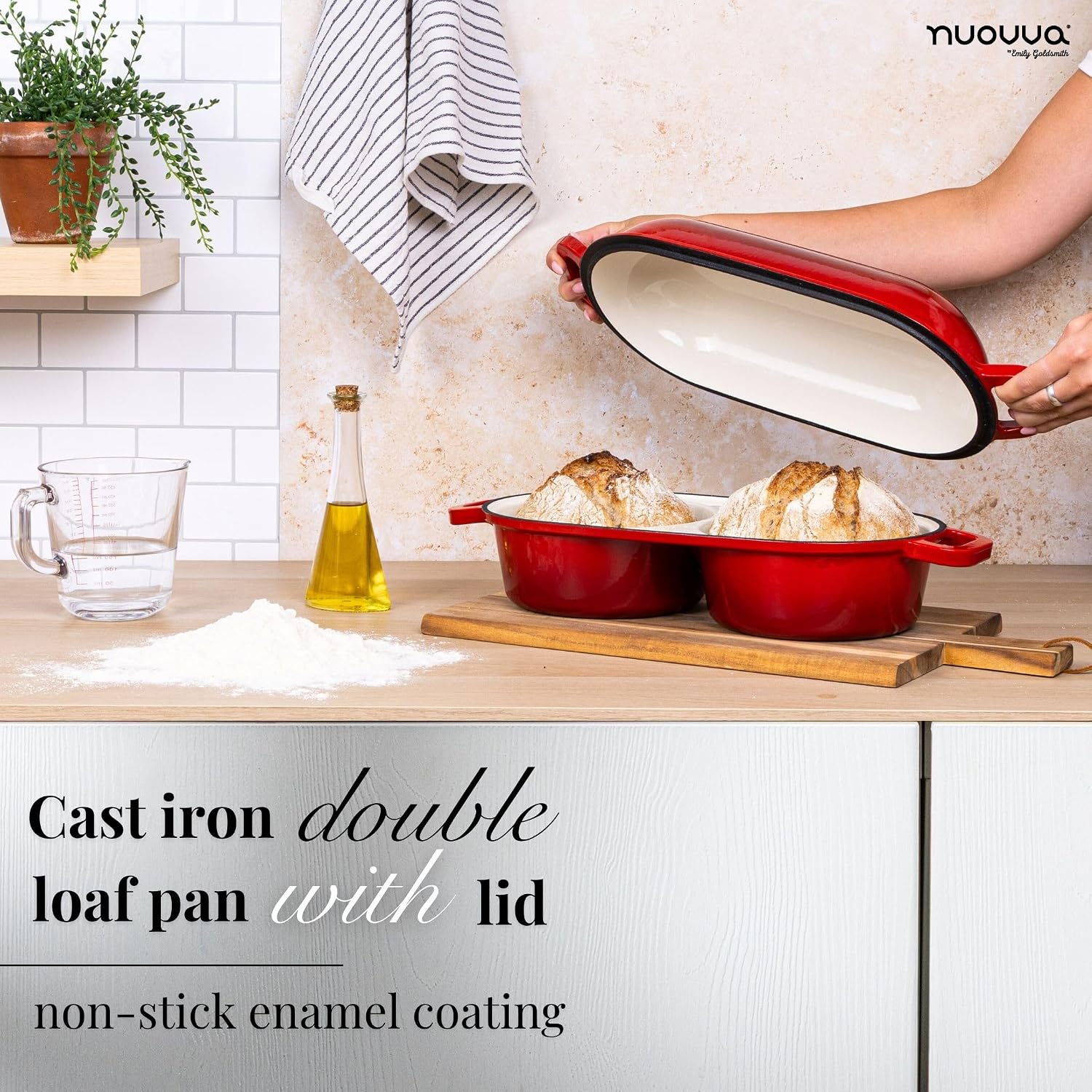 Thumbnail 4 de Nuovva 16.5cm Cast Iron Bread Pot ๐
