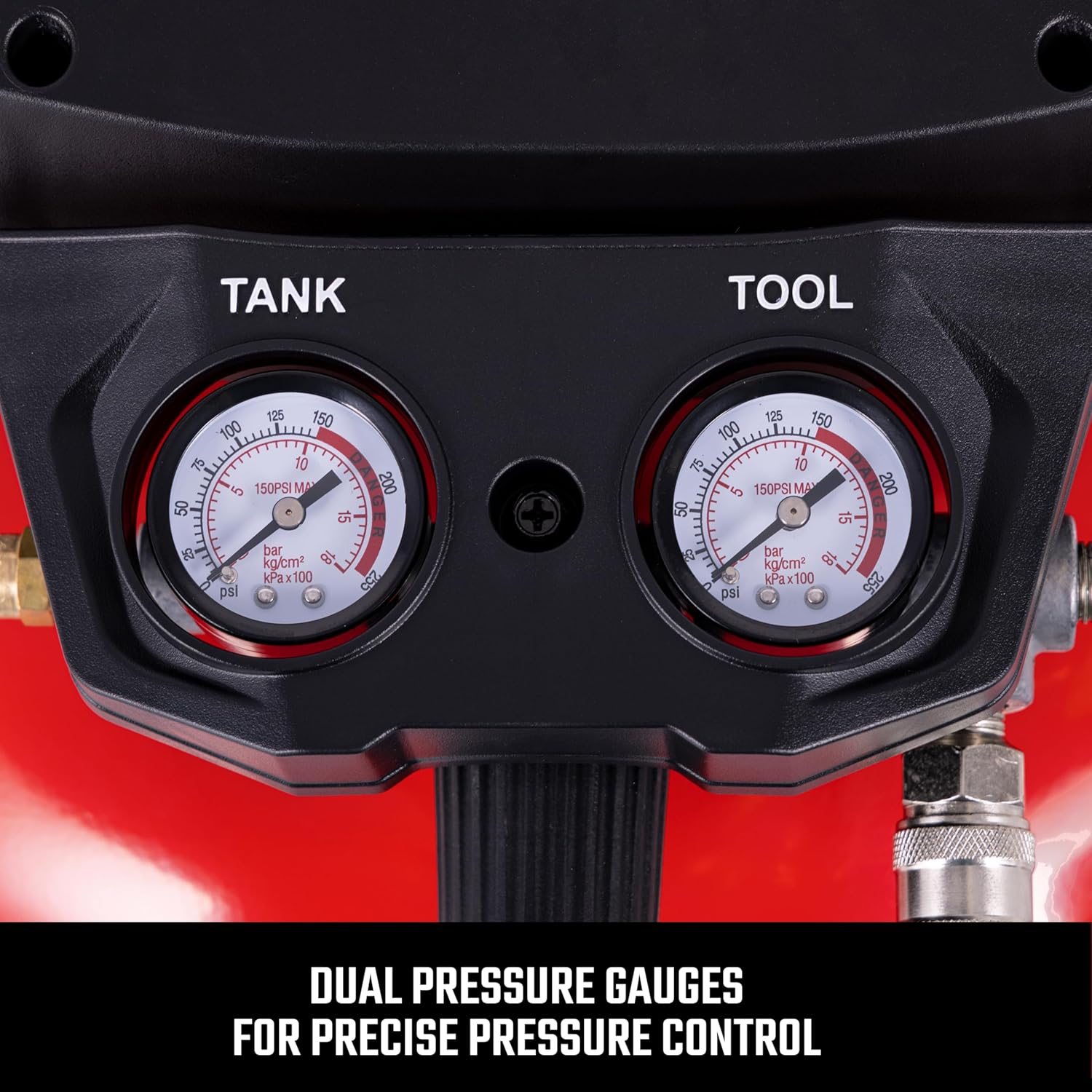 Thumbnail 6 de Craftsman CMXECXA02106410 6 Gallon Portable Pancake Air Compressor (Oil-Free, Max 150 PSI)