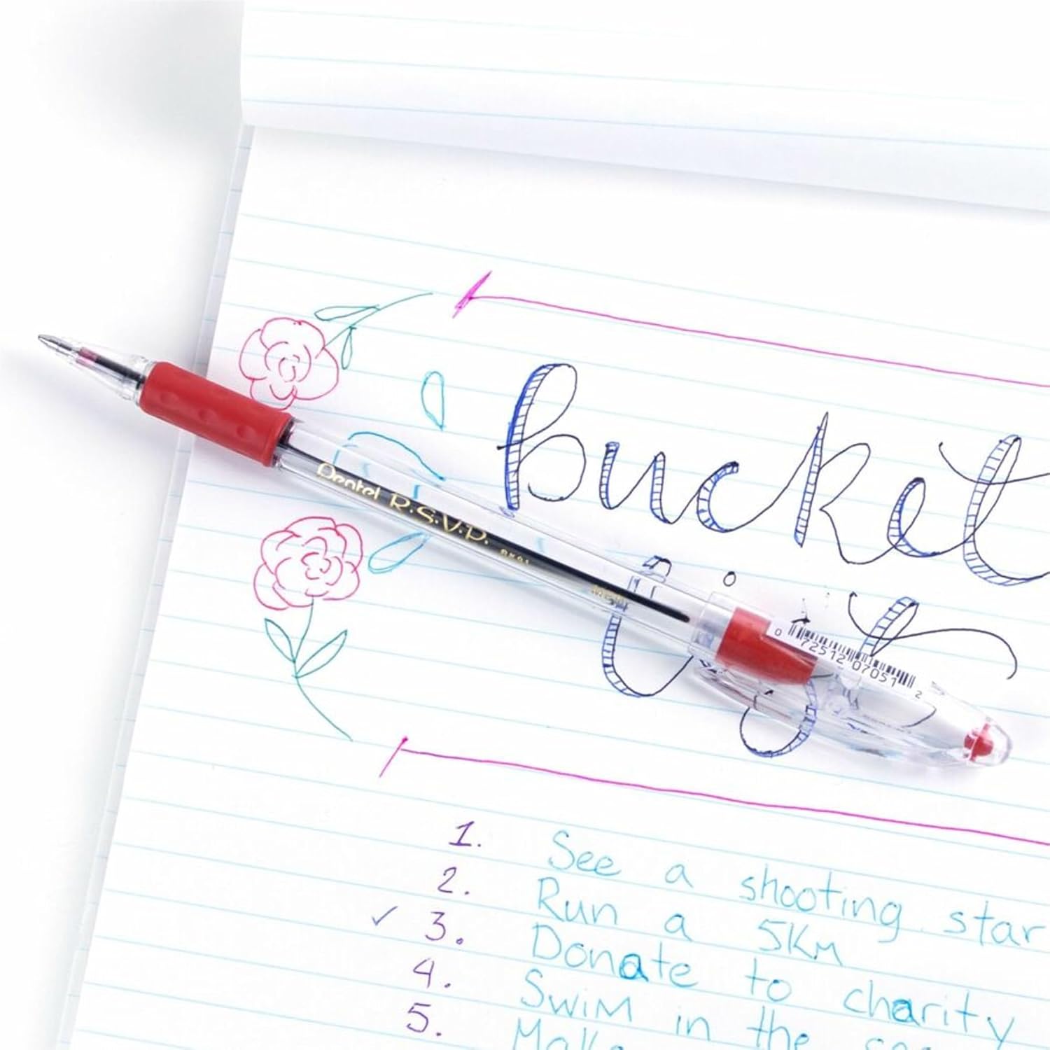 Detalle 1 de Pentel RSVP Ballpoint Pens, 1.0 mm