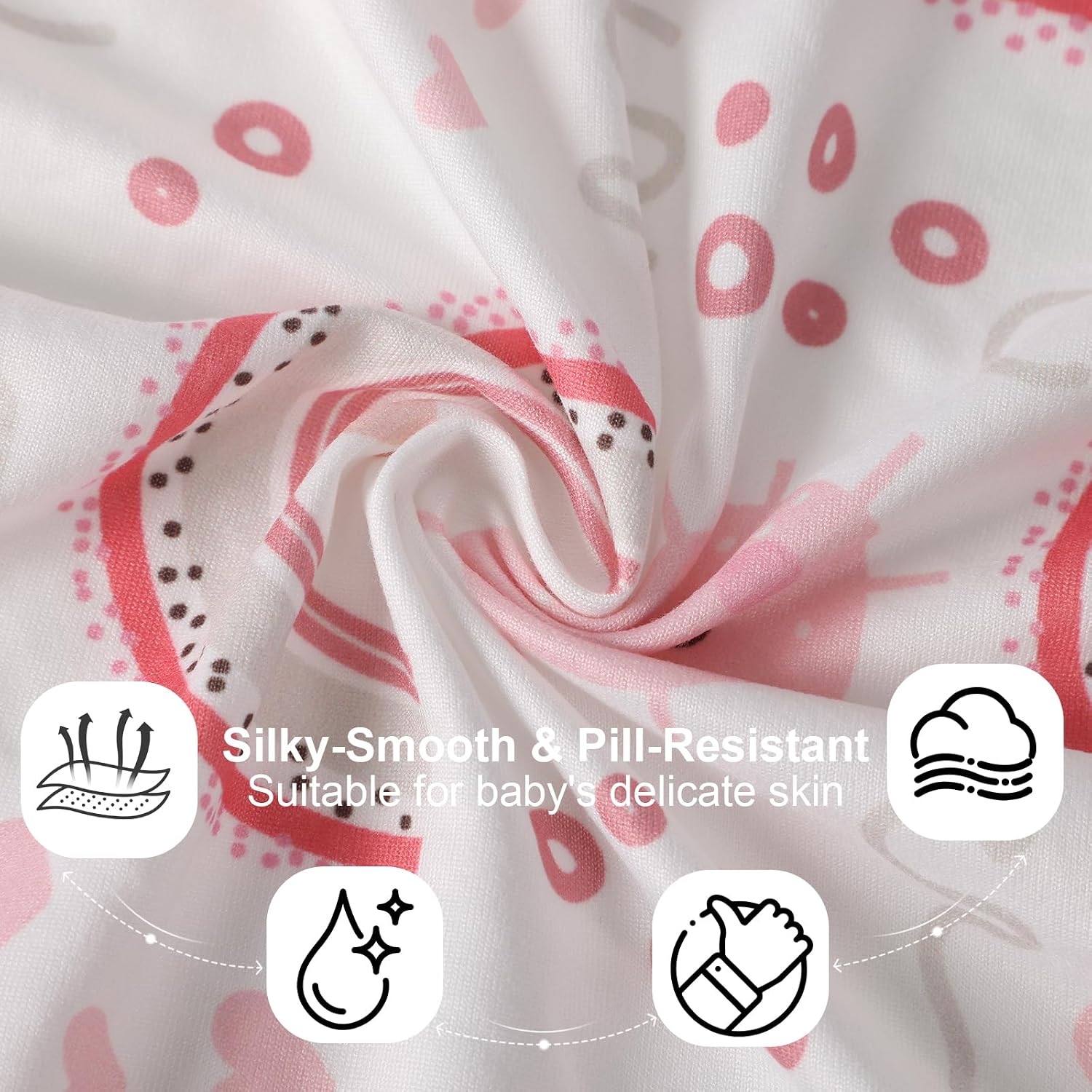 Detalle de Baby Crib Sheets, Microfiber