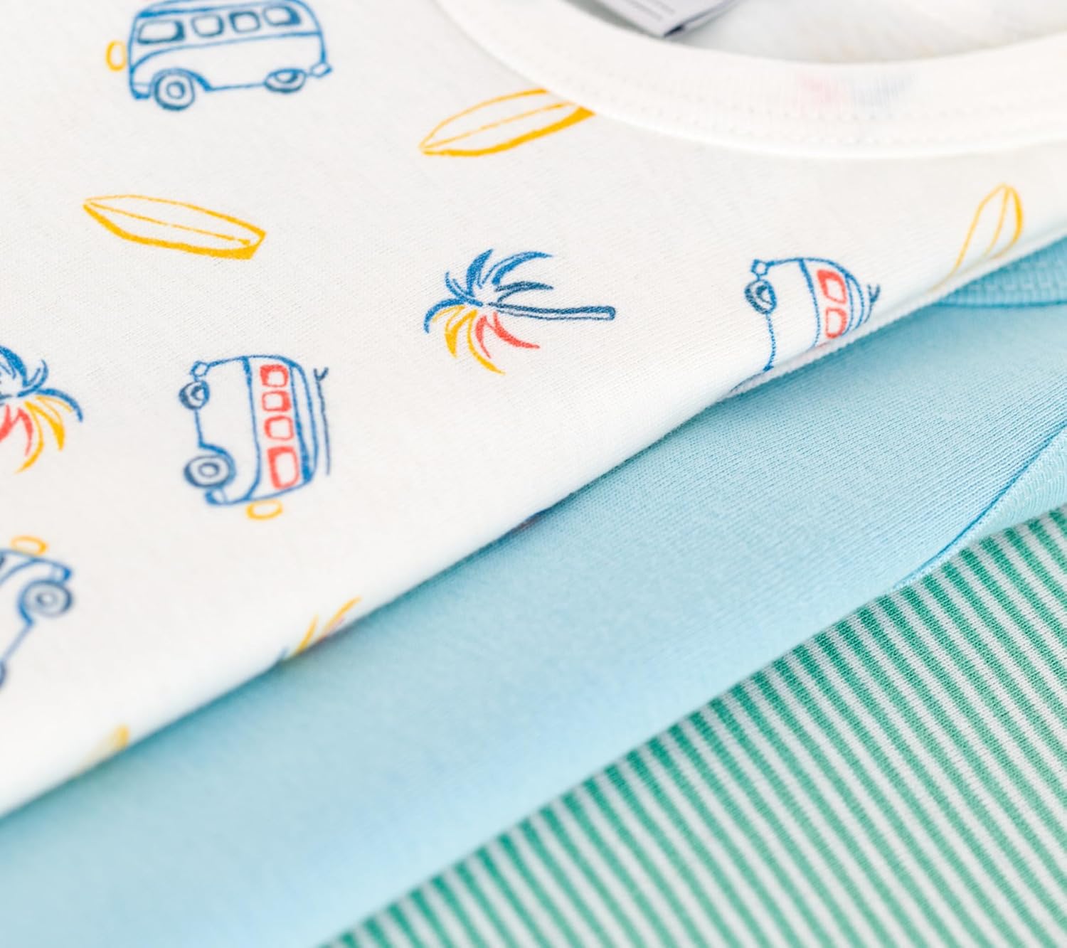 Thumbnail 2 de Petit Bateau A0cxj Bodies Sans Manches Mixte bébé – lot de 3