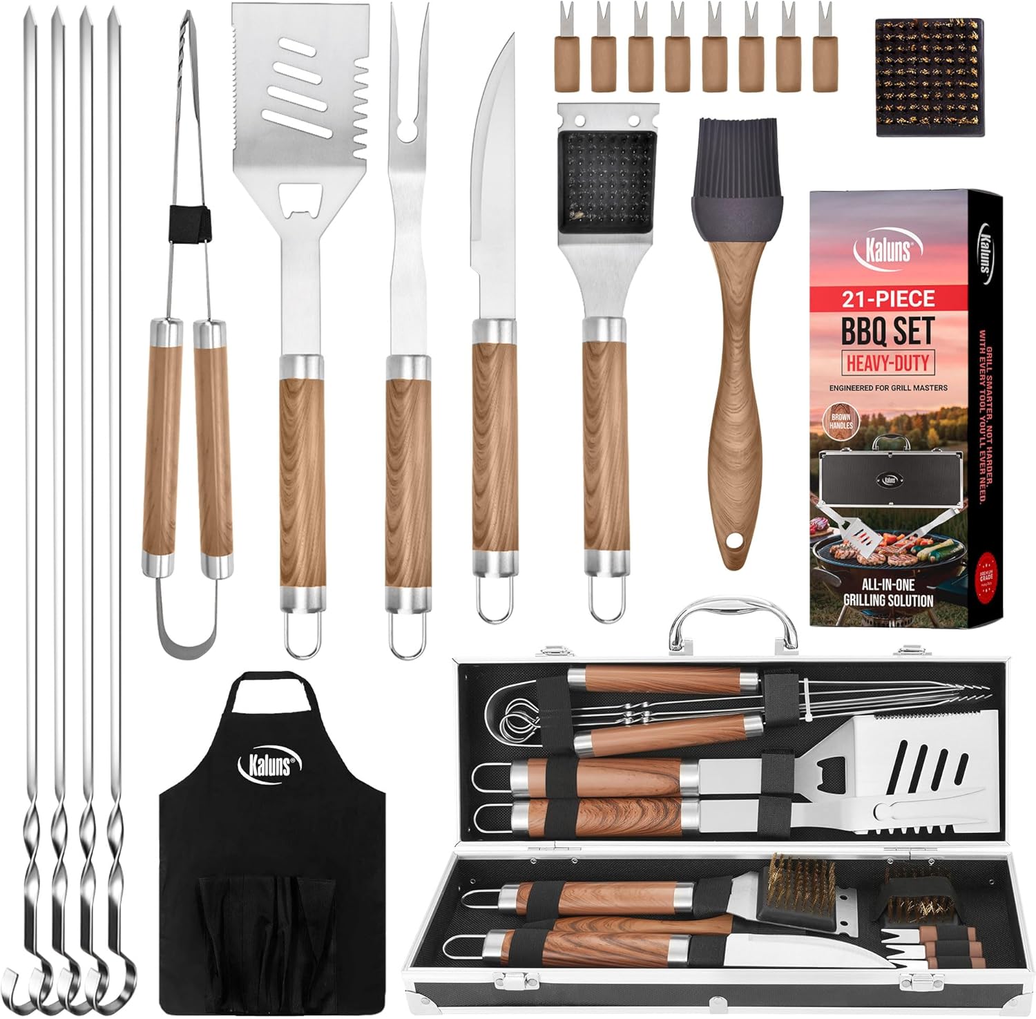 Kaluns 21-piece Grill Tool Set for Dad