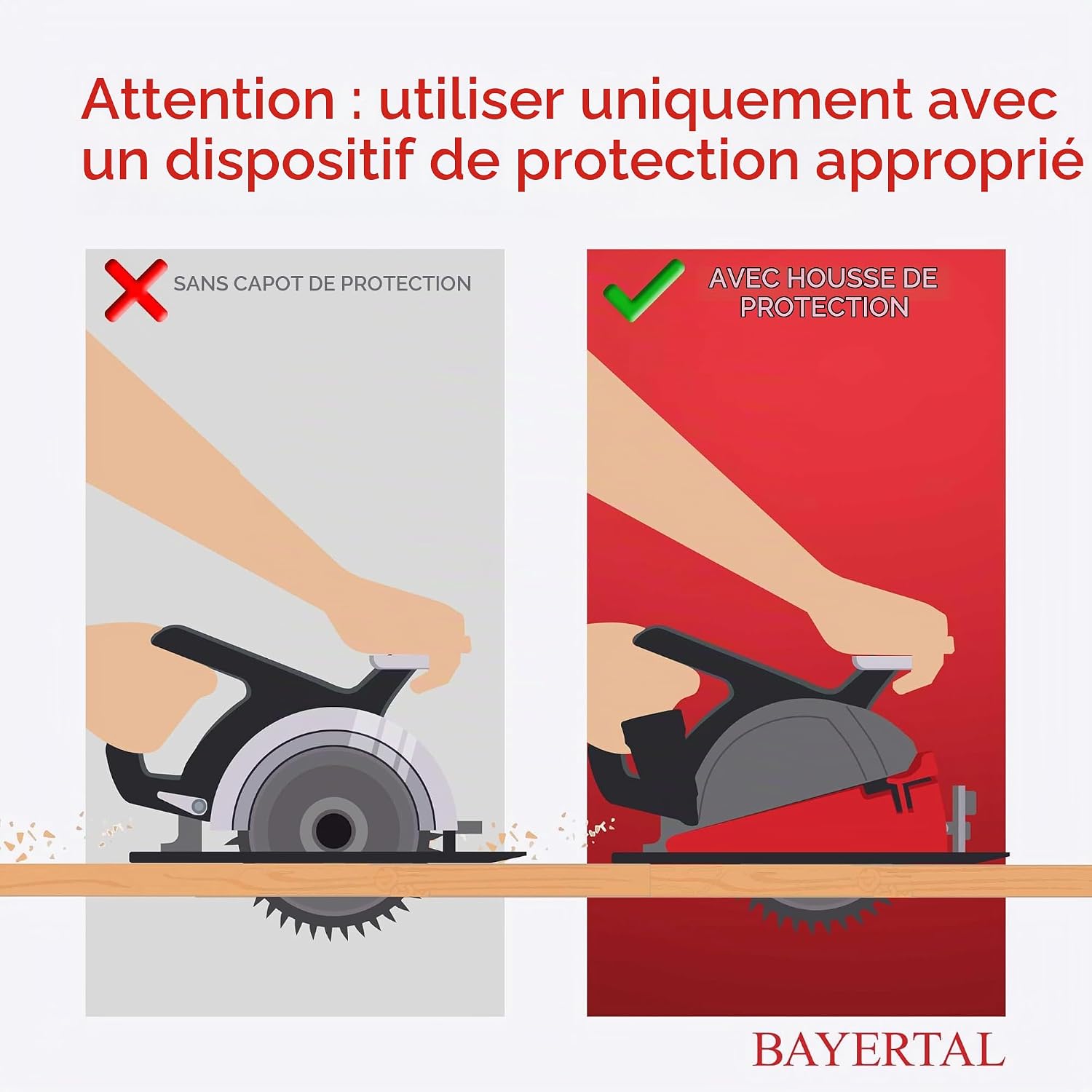 Detalle de BAYERTAL zaagblad 125 x 22,23 mm met 24 tanden en wolfraamcarbide