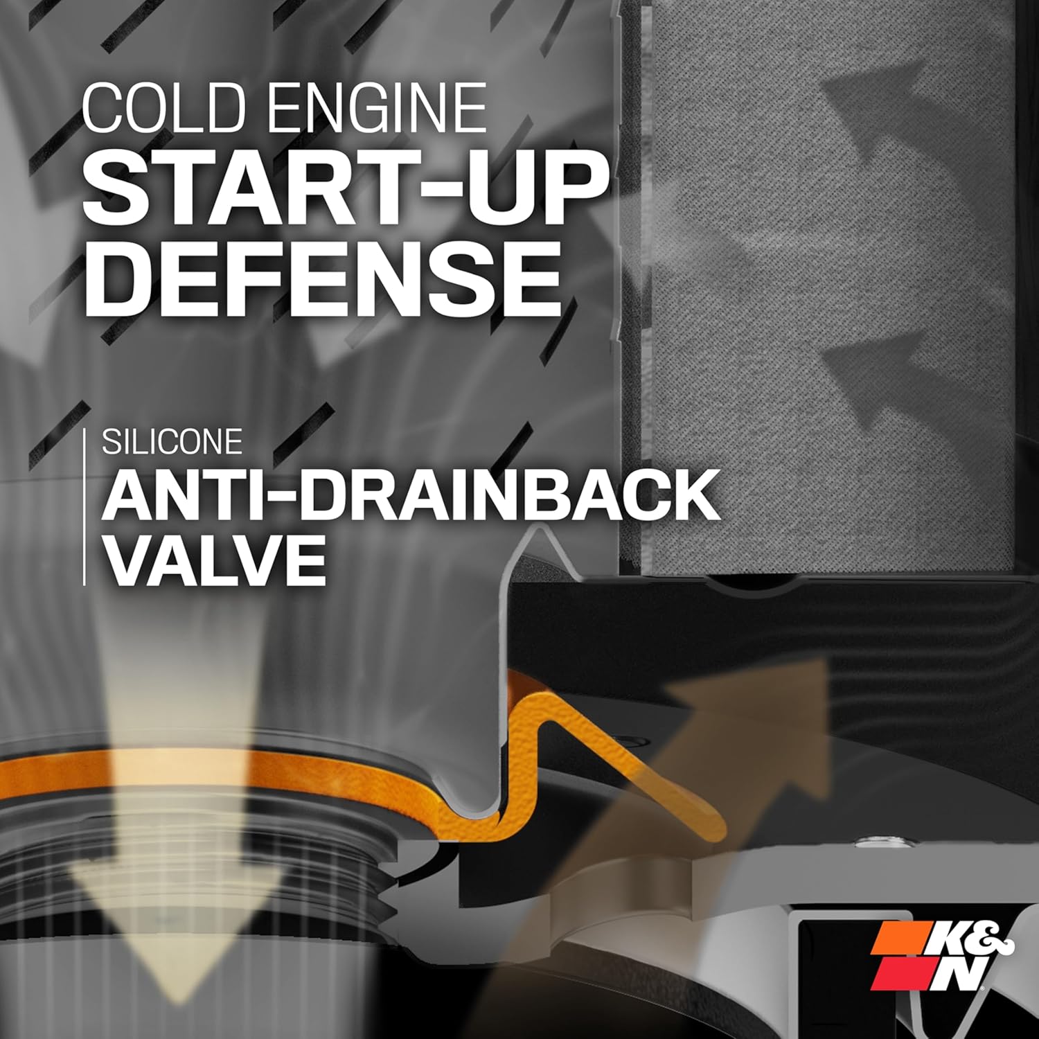 Thumbnail 5 de K&N Filtro olio per motociclette KN-204-1 (66x71mm): compatibile con oli sintetici e convenzionali