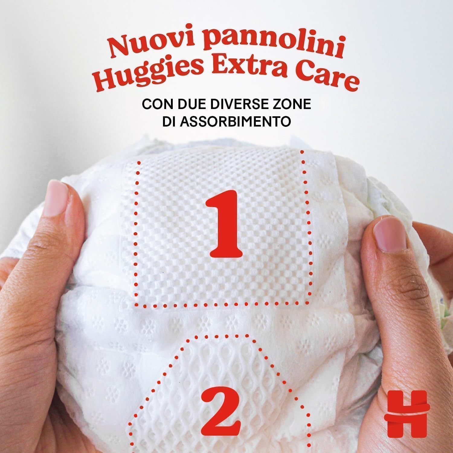 Detalle de HUGGIES Extra Care Taglia 2 104 pz