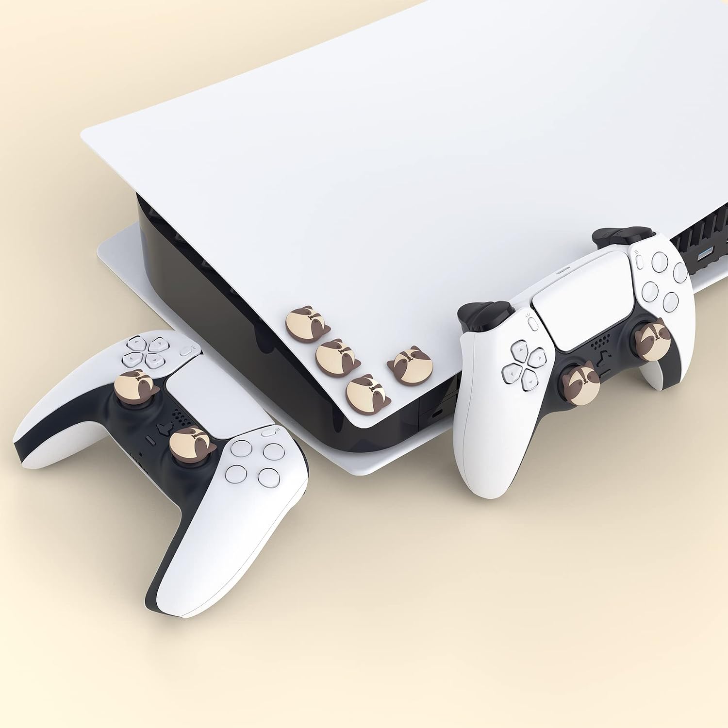 Thumbnail 5 de PlayVital Little Raccoon Thumb Grip Caps