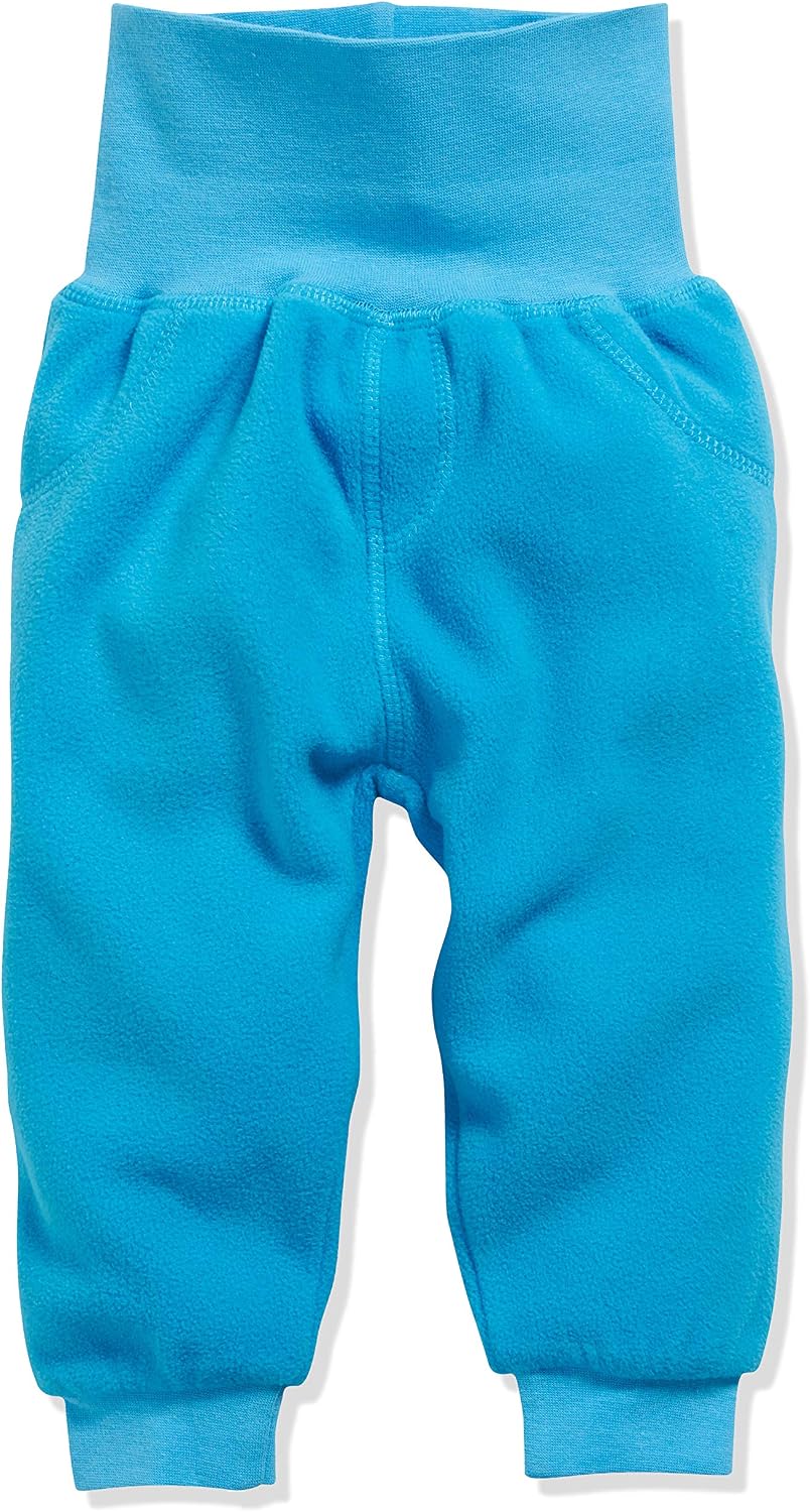Detalle 2 de Playshoes Unisex Kinder Baby-Hose Fleece-Pumphose – weiche Fleece-Sweathose mit elastischem Bund