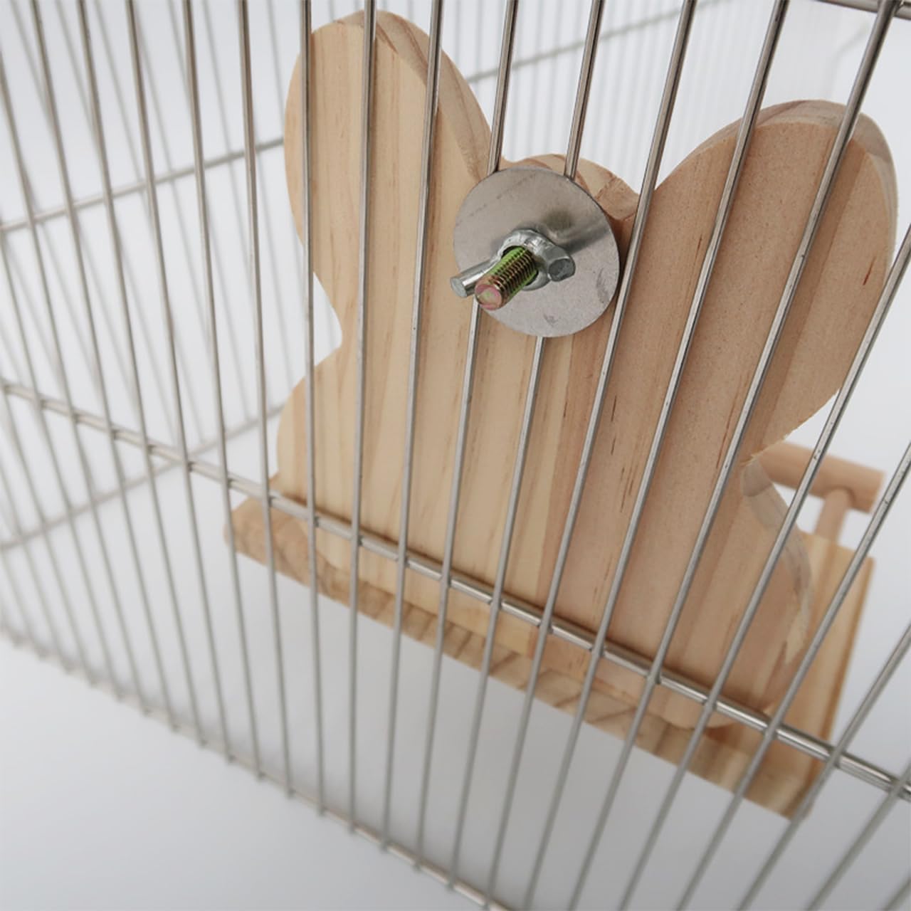 Detalle de ZYYRSS Bird Mirror Parrot Perch with Mirror
