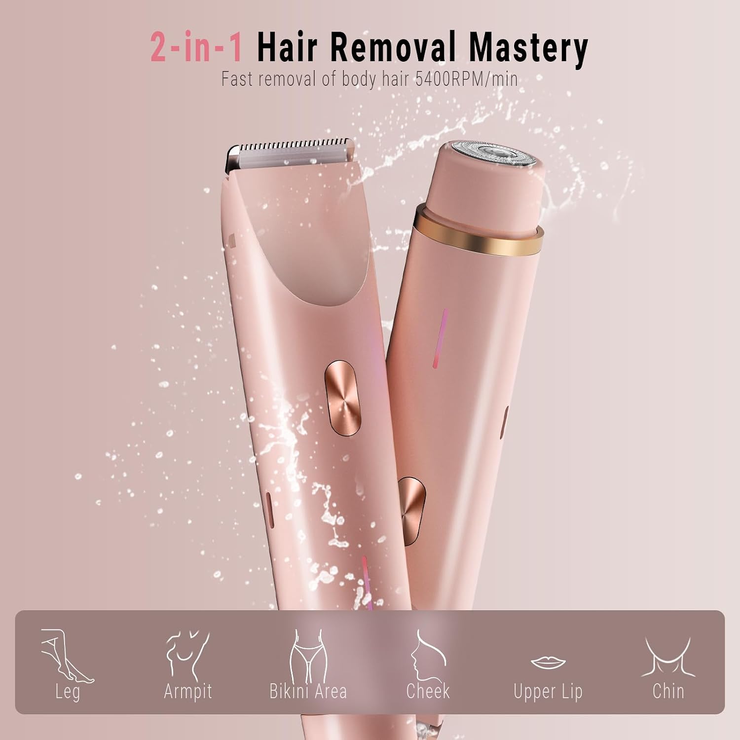Detalle 2 de 2-in-1 Bikini Trimmer for Women by Fimoson