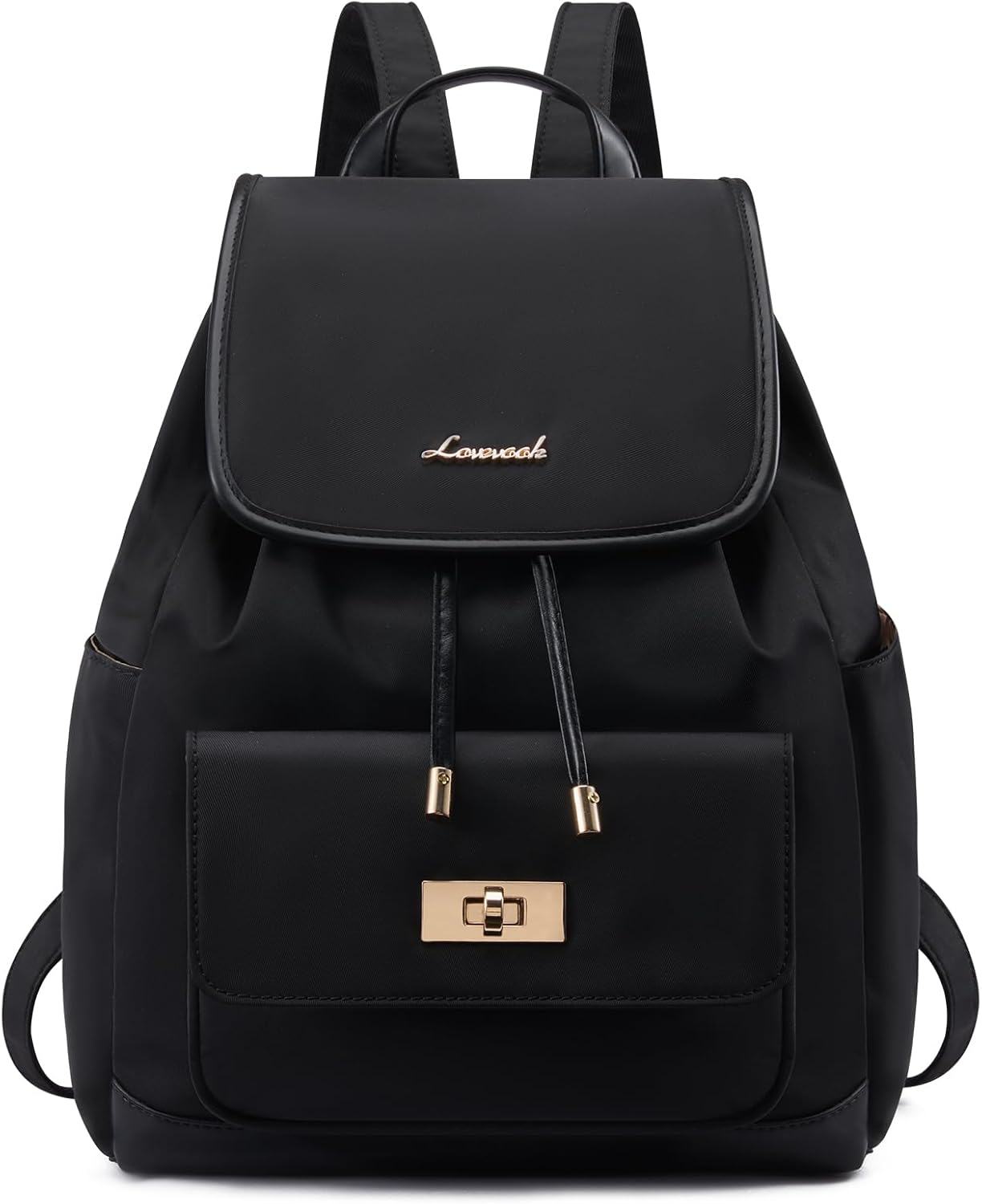Thumbnail 6 de LOVEVOOK Damen-Rucksack klein mit 11-Zoll-Fach und seitlicher Wasserflaschentasche – beige-grün