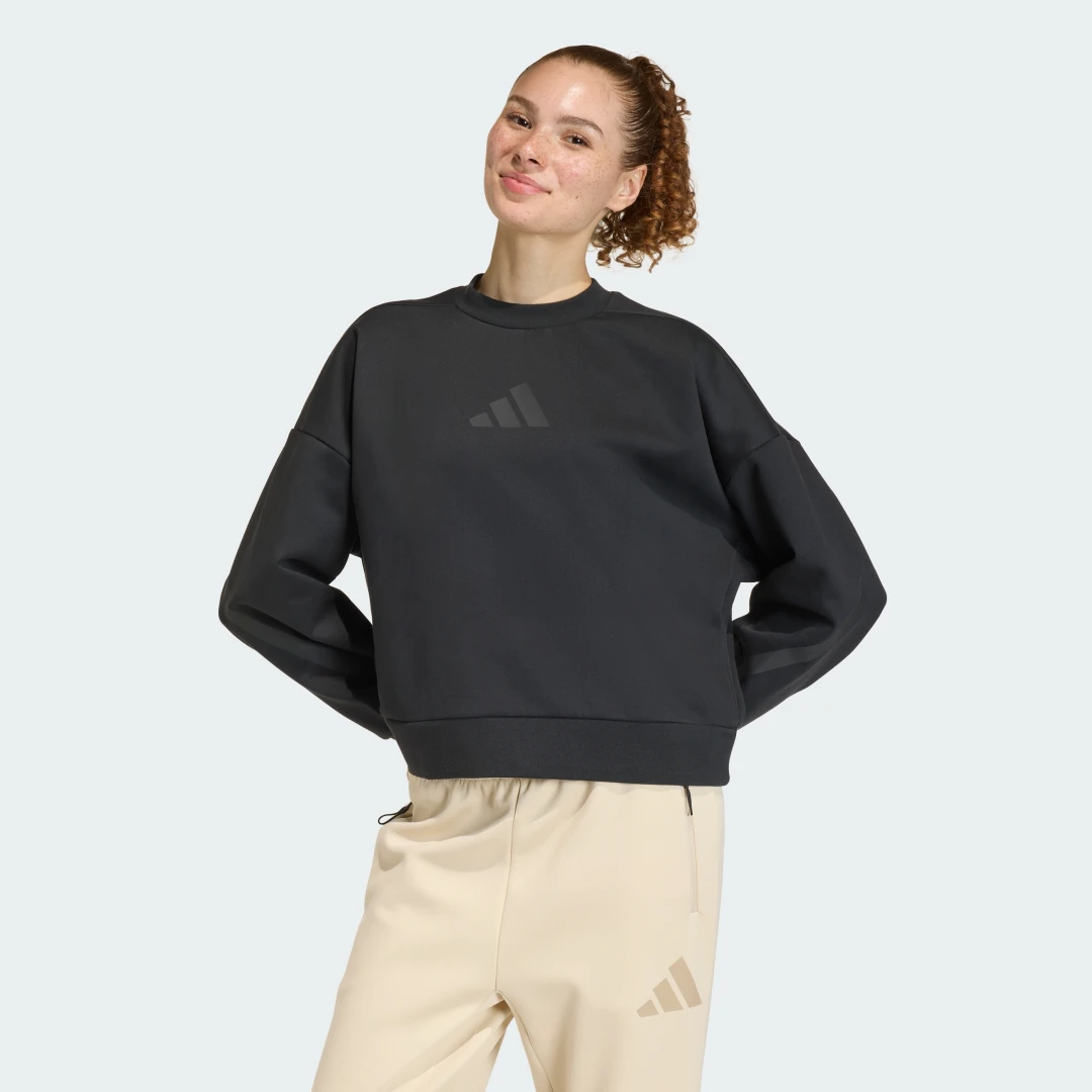 Detalle de SUDADERA ADIDAS Z.N.E. (negro) | estilo urbano y comodidad de la marca Adidas