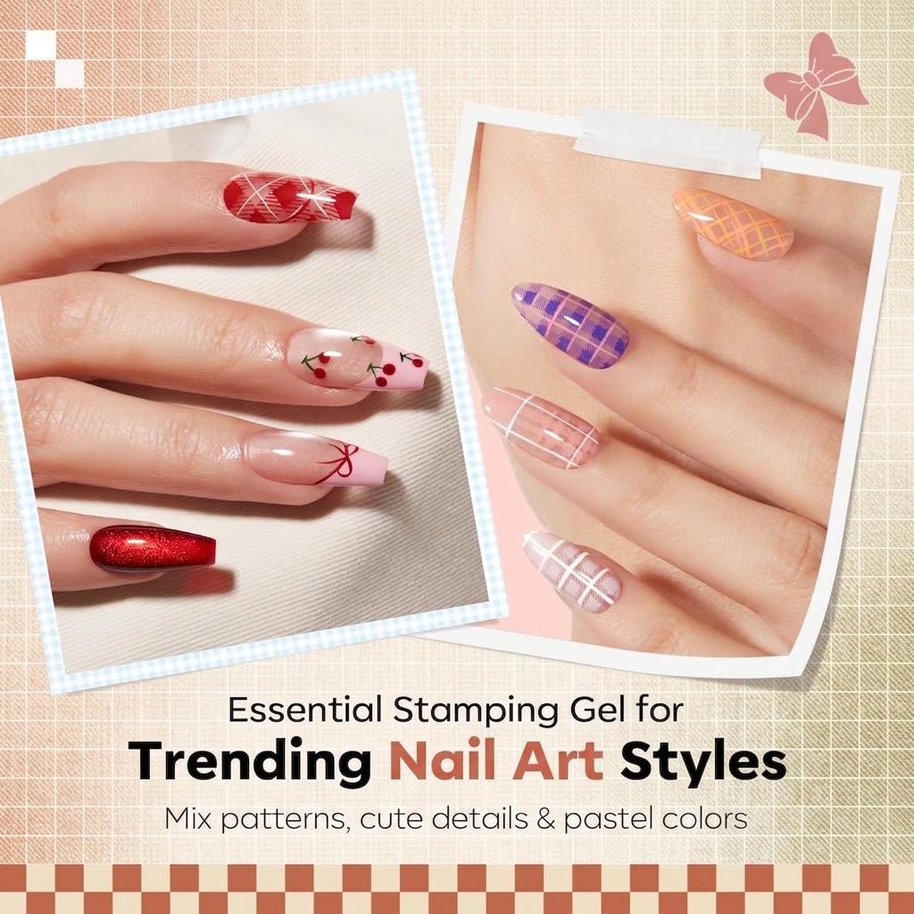 Detalle de Modelones Nail Stamping Kit 16-Piece