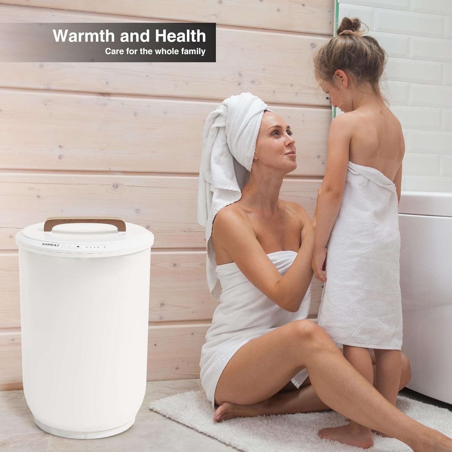 Thumbnail 2 de SAMEAT Heated Towel Warmer 2-towel