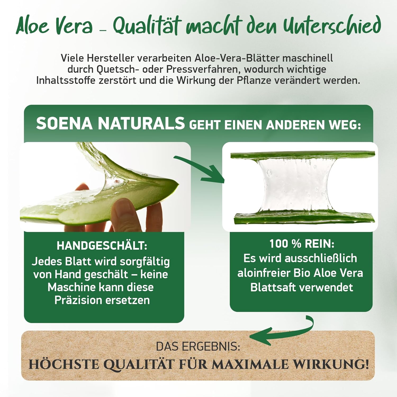 Thumbnail 3 de Soena Naturals Aloe Vera Gel BIO 98%