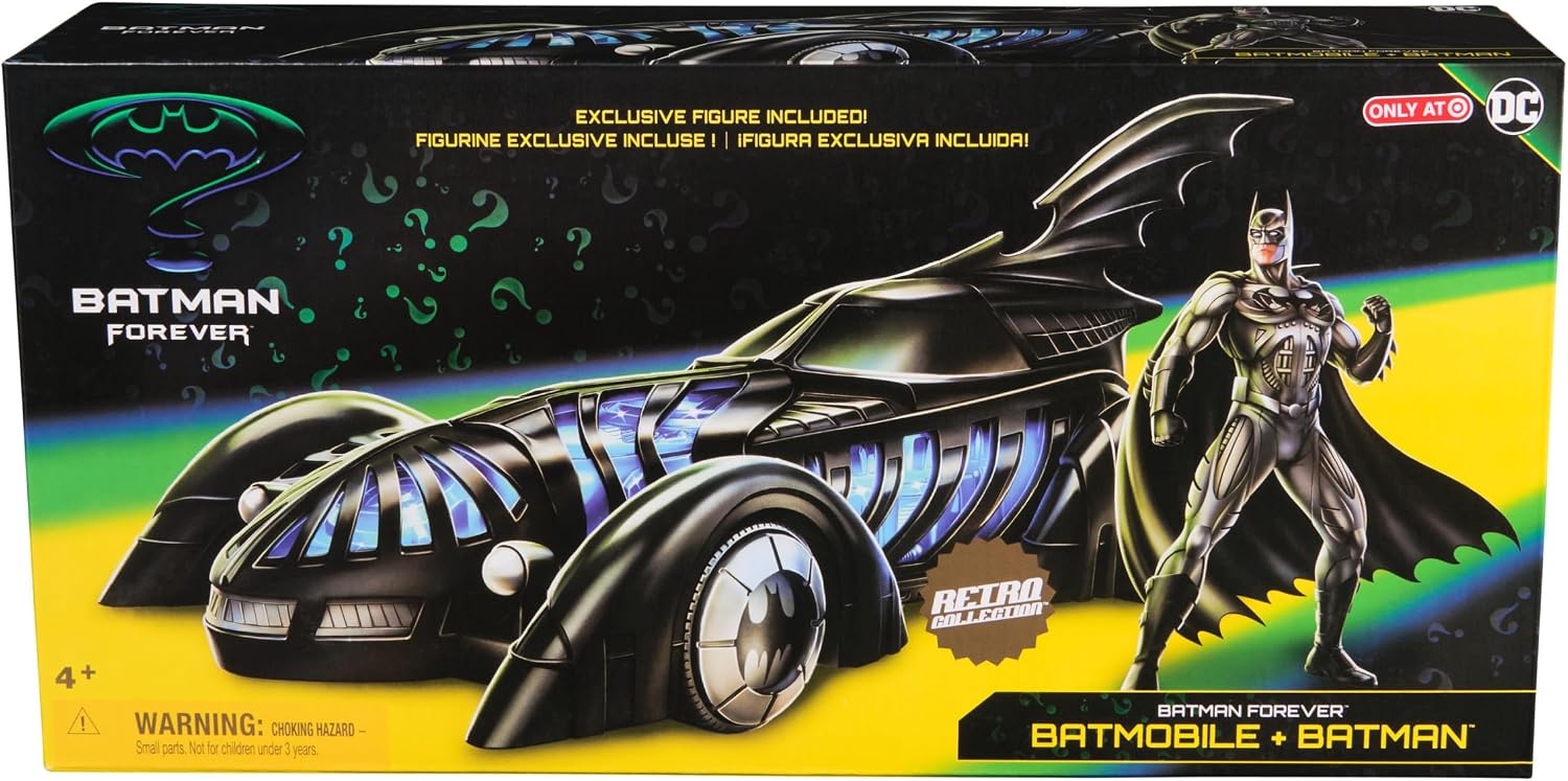 Thumbnail 1 de dc Comics Toy Vehicle Retro Collection Batmobile Figur