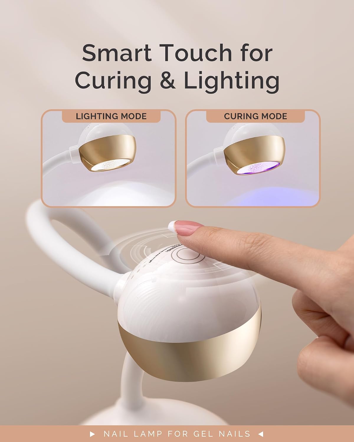 Detalle 2 de MelodySusie Nail Lamp 2000mAh Battery