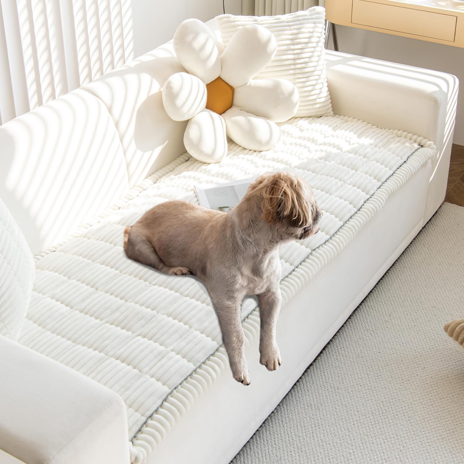 Detalle de Gumfolk Pet Couch Cover โ Sofa Protector ๐