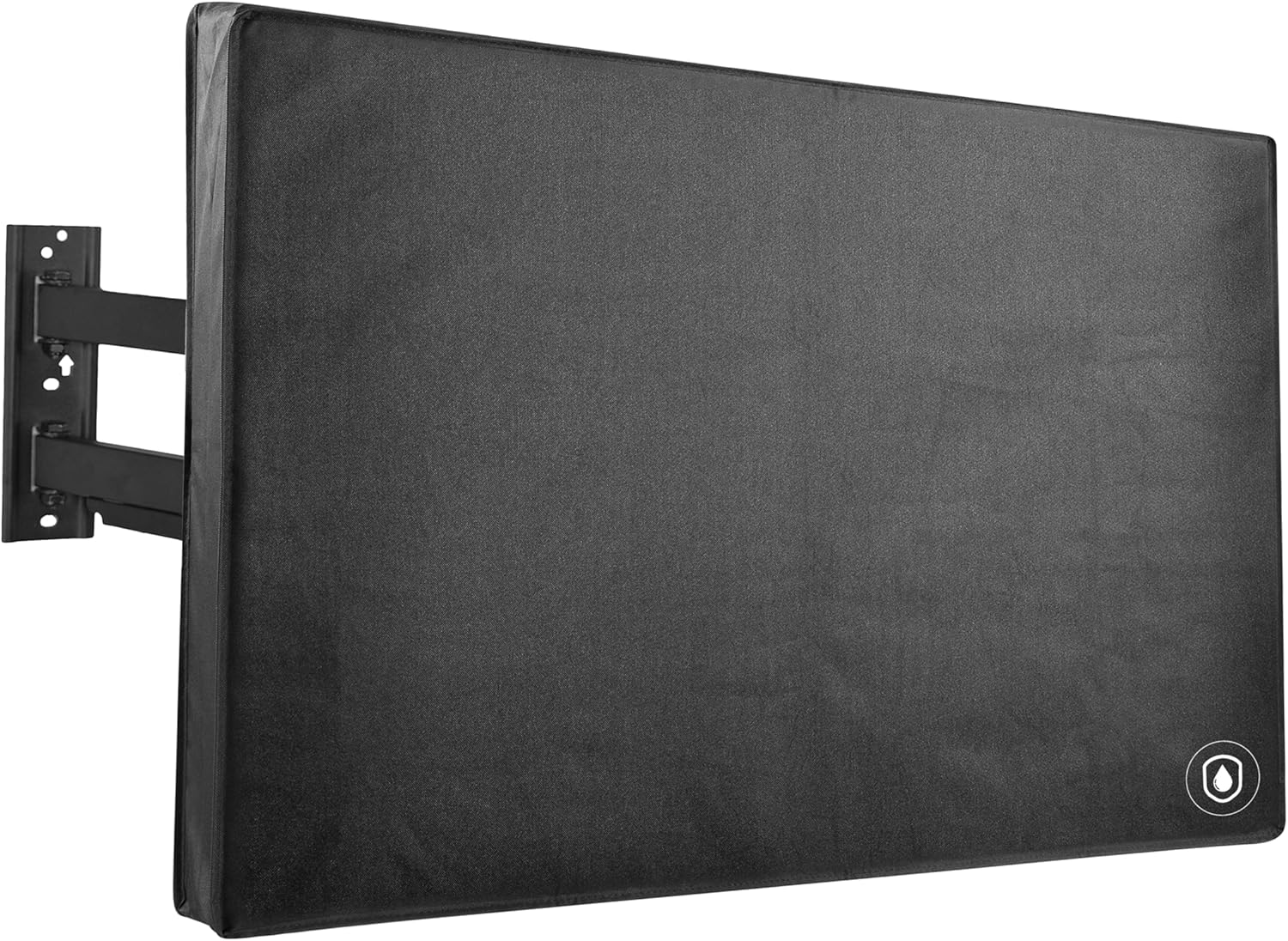 Detalle de VIVO 65–70 inch Flat Screen TV Cover (Black) – Weatherproof Outdoor Protector for Wall-Mounted Screens